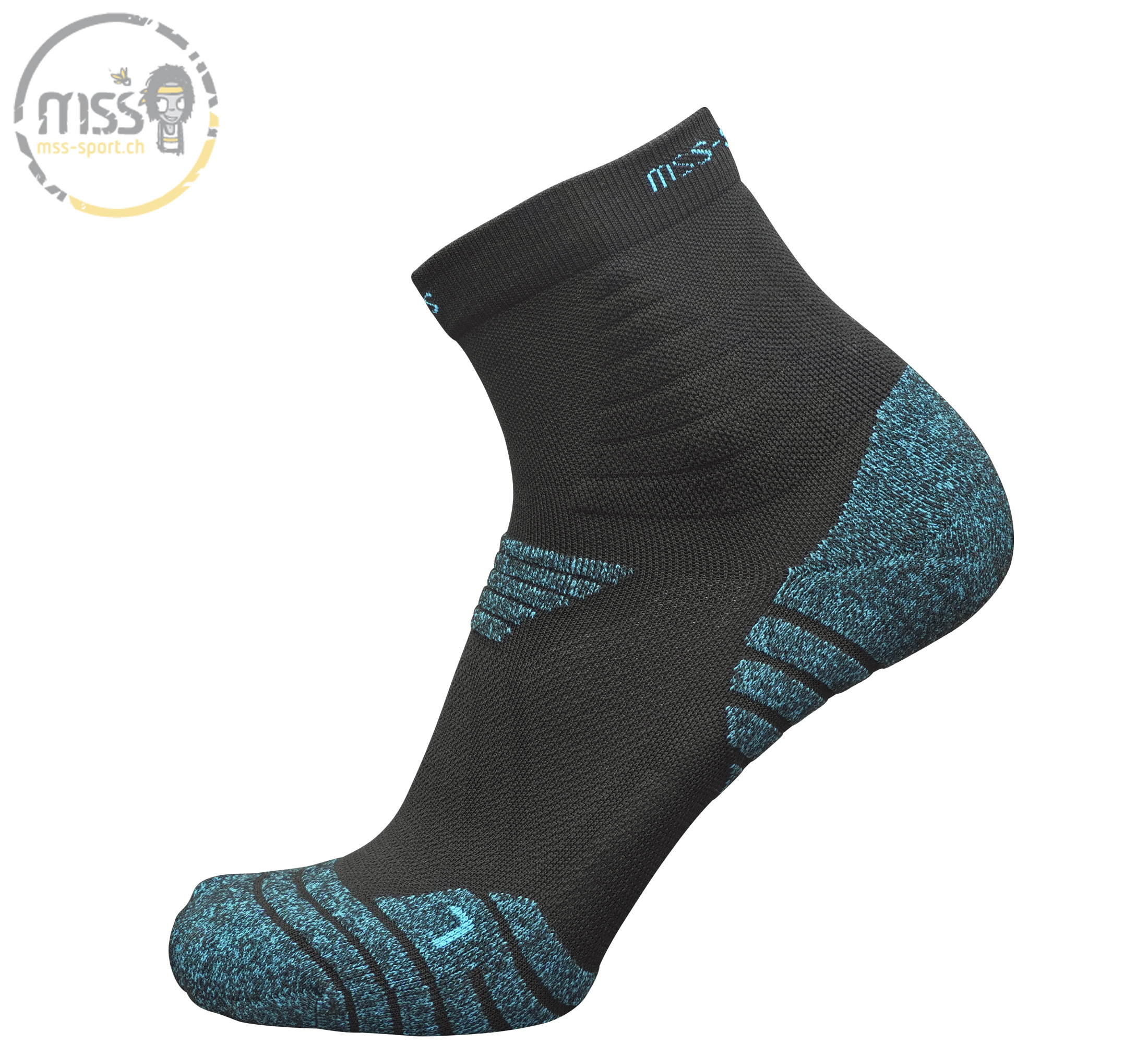mss-socks GO 7500 mid Lady black blue